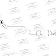 Redback Cat Conv Bolt On to suit E320 3.2Lv6 97> RH - C5546
