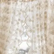 Embroidery Screen Window Lace Curtain Bay Window Curtain Romantic Pastoral