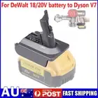 Adapter For DeWalt 18V 20V Li-Ion Battery Convert To Dyson V7 Vacuum Converter
