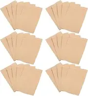 Parliky 100pcs Paper Bags Sample Storage Pouches for Crafts Retail Shopping and Small Business Packaging Reusable and Versatile Lawn and Leaf Bags