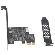 1X(PCI-E 1X to USB 3.2 GEN1 5Gbps Type-E A-Key Expansion Card,Front Panel4678