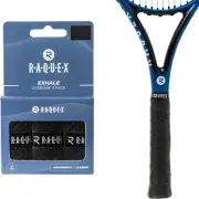 Exhale Racket Overgrip Tape 3 Pack – Tennis, Badminton, Squash, Padel over Grip