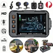1080P Motorcycle Dash Camera WIFI GPS HD Waterproof Recorder DVR Night Vision AU