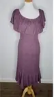 NWT Lularoe 3XL PURPLE MAUVE Cici Dress TOP Waffle Knit Stretchy FREE SHIP!