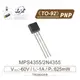 『聯騰．堃喬』MPS4355 2N4355 PNP 雙極性 電晶體 -60V/-1A/625mW TO-92