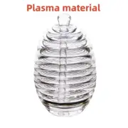 Glass Honeycomb Tank Kitchen Tools Honey Storage Container with Dipper and Lid A