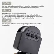 Motion Sensor Switch for Automatic Lighting in Corridors and Basements