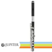 Jupiter JPC1010 ABS Resin Headjoint and Body Piccolo, Silver Plated Keys w/ Case