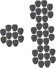 Healeved 40pairs Non-skid Shoe Sole Protectors Noise Reduction Cushions for High Heels Sports Shoes Anti- Pads Easy Installation Travel-friendly Dot Texture
