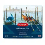 英國德爾文 DERWENT DW32883 WATERCOLOUR 水性色鉛24色