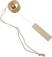 Yardwe Japanese Garden Decor Large Bamboo Wind Chime Calming Acoustics Hanging Ornament