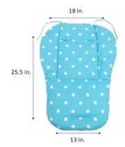 Pink Blue Boy Girl Cover Stroller Seat Cushion Pad Support to fit Valco Baby NEW