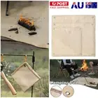 Fire Pit Mat Fireproof Grill BBQ Pad Flame Retardant Protective Blanket Camping
