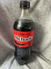 Share a Coke with Michaela 2025 Personalized Gift Coca~Cola Bottle 20oz Zero