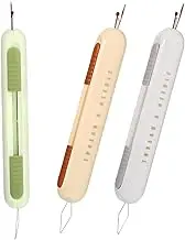 DOITOOL 3Pcs Needle Threader Seam Ripper Handy Yarn Threaders for Quick Sewing Design for Easy Threading Unthreading Versatile Tools