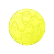 [806898] PopGrip Universal Grip (Gen2) Holder - Neon Jolt Yellow Smiley Melt