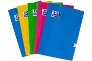 Oxford Touch, Exercise Books A4 Lined, A4 Notebooks, 120 Page, Assorted, Pack of
