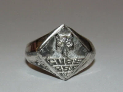Sterling Silver Cub Boy Scout Ring