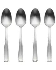 Oneida Reid Satin Dinner Spoons, Set Of 4