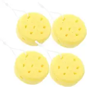 FOMIYES Body Wash Sponge 4 Pack Sponges for Shower Exfoliating Body Scrubber Gentle Bath Sponge