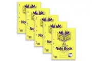 5pc Spirax 599 3 Subject A4 Writing Notebook Office School Stationery 300-Pages