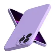 Silicone Compatible with iPhone 13 Pro Case 6.1 inch 2021, with Clove Purple