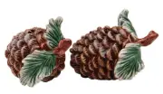 Pine Cone Woodlands Tree Salt and Pepper Shakers