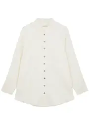Free People Summer Daydream Cotton-gauze Shirt - Ivory - XS XS
