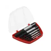 6 Piece Damaged Screw Extractor Set Broken Bolt Remover Kit