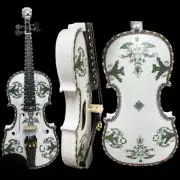Hand-made Norwegian fiddle 4 strings 4/4 violin of profession concert play#14486