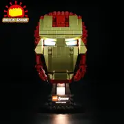 Brick Shine - GC Light Kit for LEGO® 76165 Iron Man Helmet