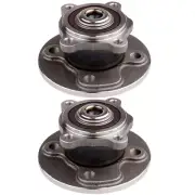 2Pcs Wheel Hub Bearings Assembly Rear LH & RH FWD For Mini Cooper 2007-2015 1.6L (for: Mini)