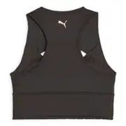 Puma Fit Womens DryCELL Move Fashion Longline Sports Bra - Black