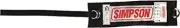 Simpson High Quality Arm Restraints Y Strap Padded Nylon Black Adult Kit 36001BK