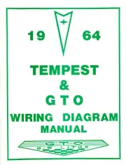1964 64 GTO/TEMPEST WIRING DIAGRAM MANUAL