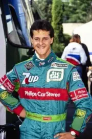 MICHAEL SCHUMACHER 7UP GO KART RACE SUIT CIK/FIA LEVEL 2 APPROVED With Free Gift