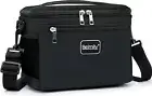BEIMILY Lunch Bag for Women/Men,Insulated Lunch Box Soft 6.8"D x 10.2"W x 7"H