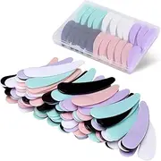 BTYMS 200 Pcs Disposable Mini Cosmetic Spatula Multi Colored Mask Spatula Plastic Waxing Spatulas Mask Scoops for Mixing and Sampling