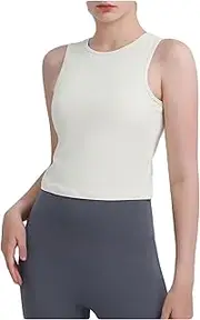 [Dressnu] Women Quick Dry Short Sports Tops Yoga Vest Breathable