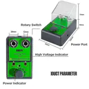 Spark Plug Tester Plug Double Hole Detector Ignition 500-6000rpm Working Frequency Adjustable Running Frequency Tester Tester 220v With Voltage For 12