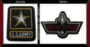➡️(New) U.S. Army Plus Top Gun Embroidered Iron-On Patches For $2.99