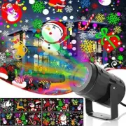 16 Patterns Christmas Projector Light Xmas Party Indoor Snowflake LED Laser Lamp
