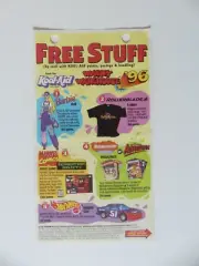 Vintage 1996 Barbie doll Kool-Aid / Hot Wheels Wacky Warehouse order form