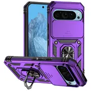 For Google Pixel 9 5G Case, Camera Shielding Cover, Purple