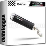 full system exhaust racing black aluminium gpr for kymco downtown 300 2011 11