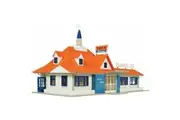 Roadside Restaurant Kit HO Scale Atlas Trains
