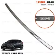 Stainless Rear Bumper Plate Protector For Toyota Yaris Cross 2023 - 2024