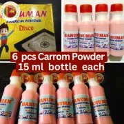 6 Pcs Carrom Board Disco Boric Dancing Powder powder sprinklel NO:01 Quality IND