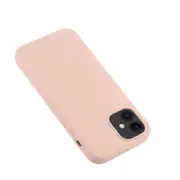 iPhone 12 Mini Compatible Case Cover With Premium Silicone - Pink Sand
