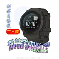 在飛比找PChome24h購物優惠-GARMIN Vivoactive 5 軟性塑鋼防爆錶面保護